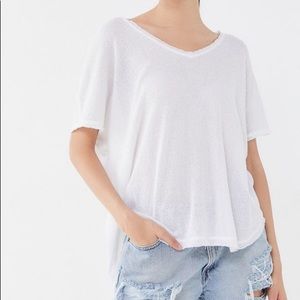 UO Oversized Blush Pink Tee